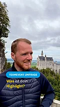 Teamtag Umfrage 2 | Wir fragen unsere ep’ler, auf was sie sich am meisten freuen und was ihr Highlight war 🏰

#schwangau...
