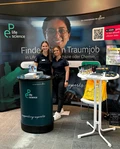 Heute sind wir auf der Jobmesse der Hochschule Biberach 🎓

Unsere ep'ler Leonie und Yvonne von ep life science freuen...